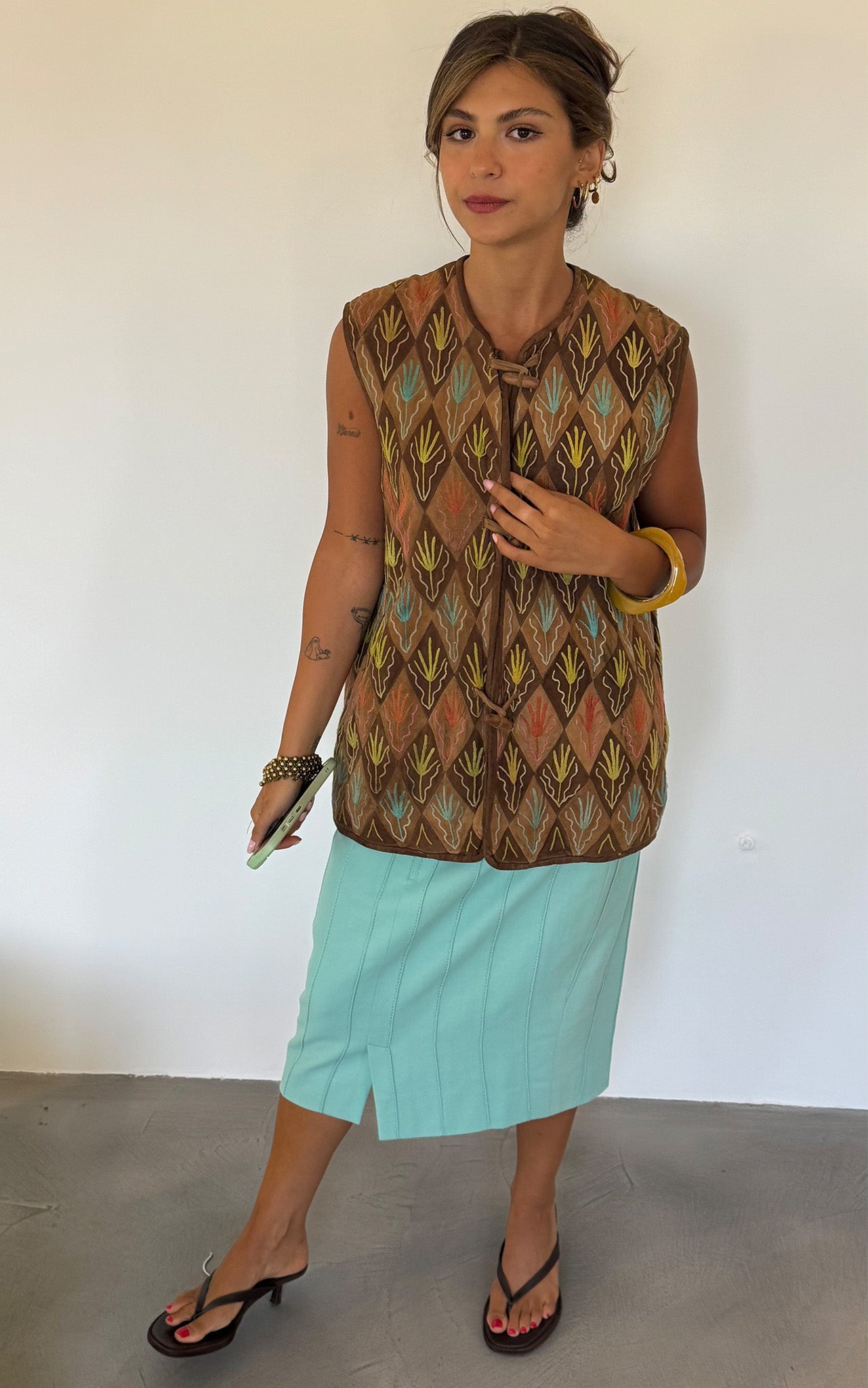Blue Skirt