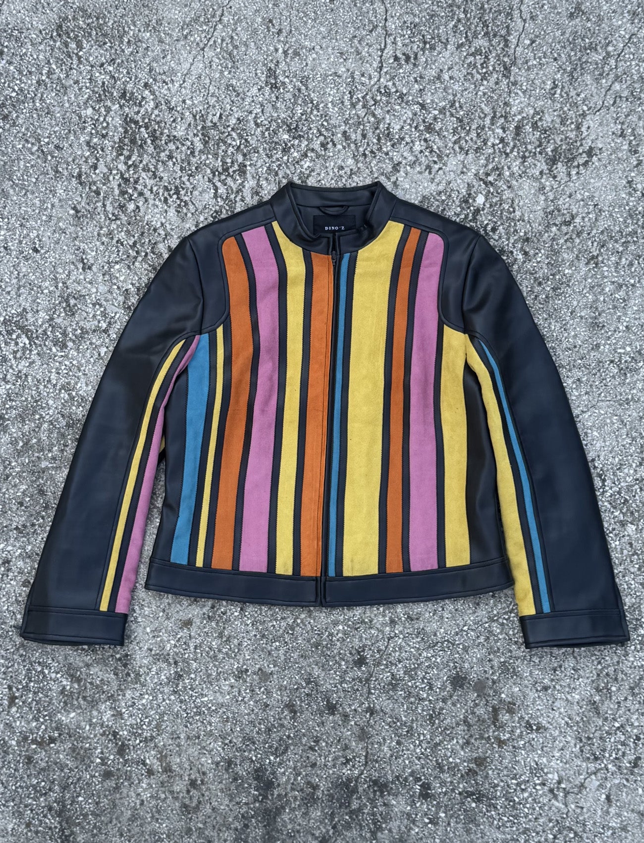 Colorful Leather Jacket