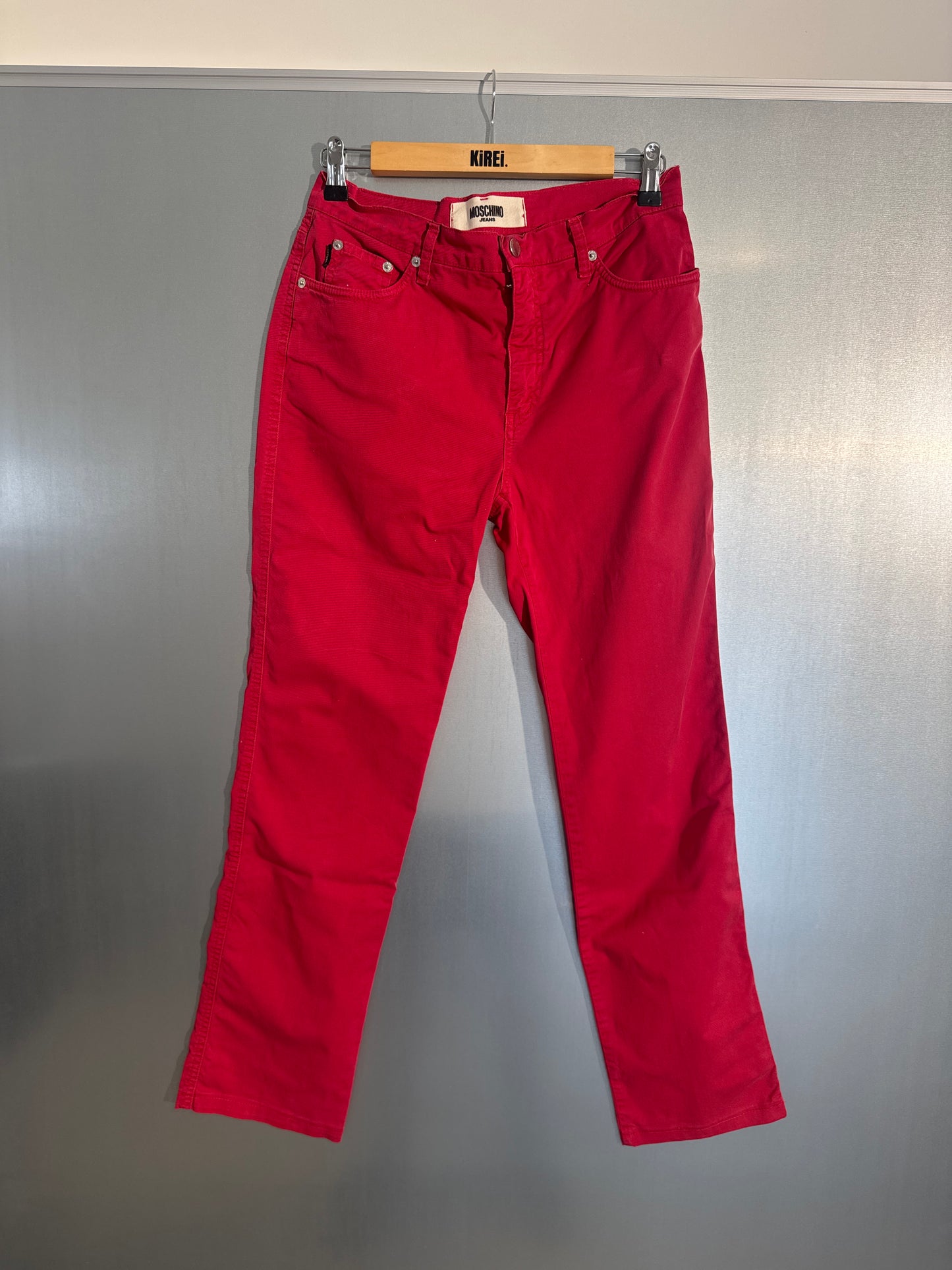 The Statement Pink Jeans by Moschino
