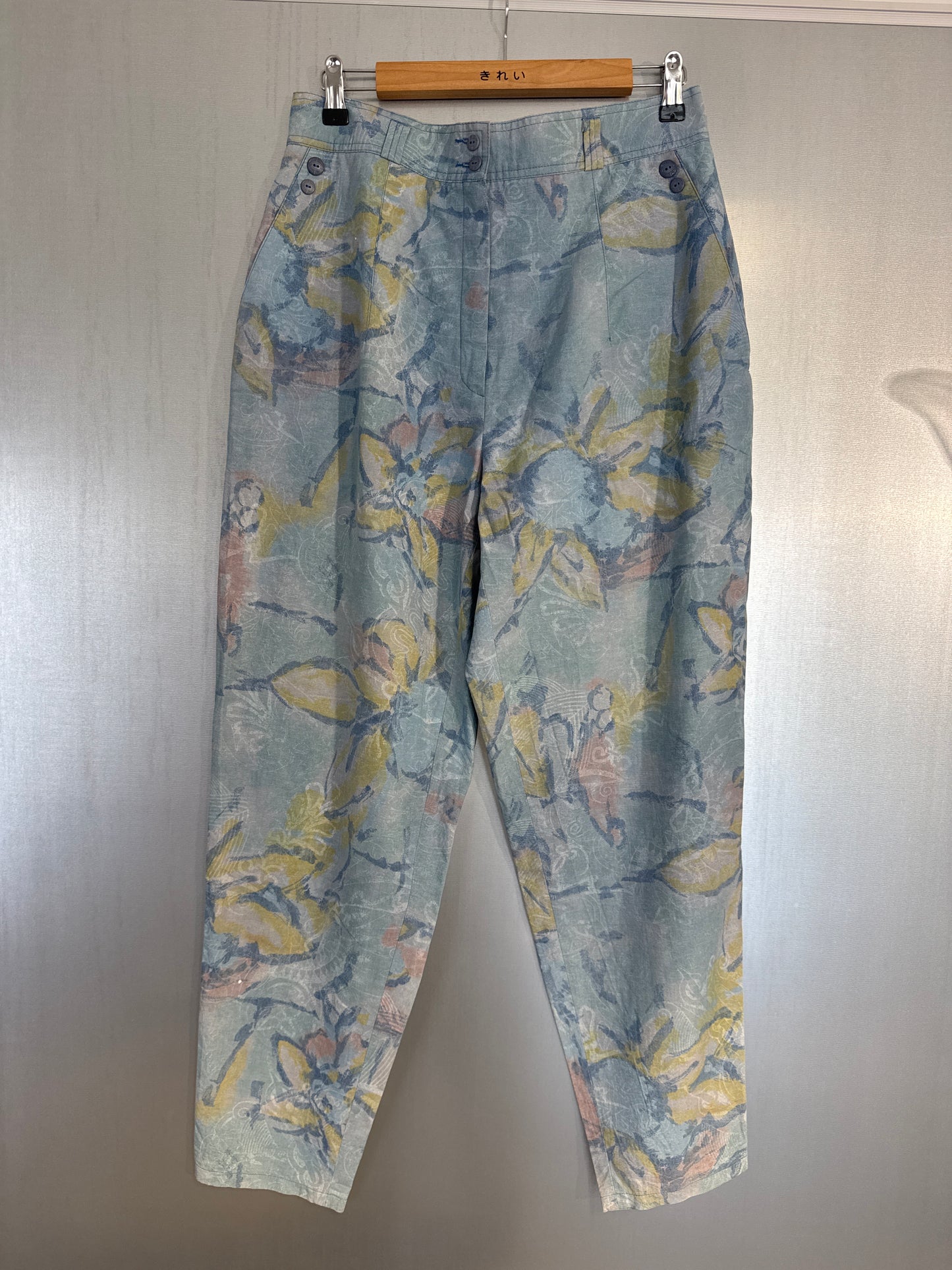 The Skywash Floral Trousers