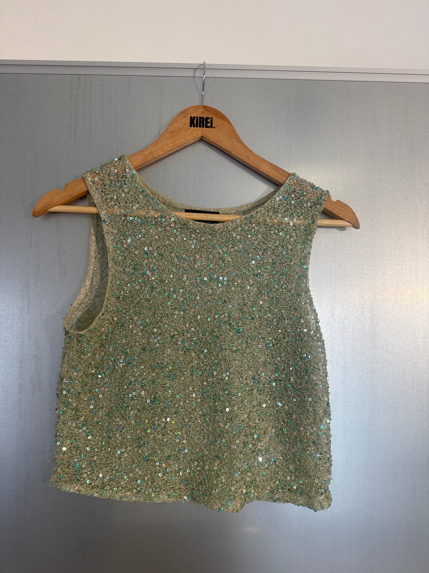 The Sequined Knit Top