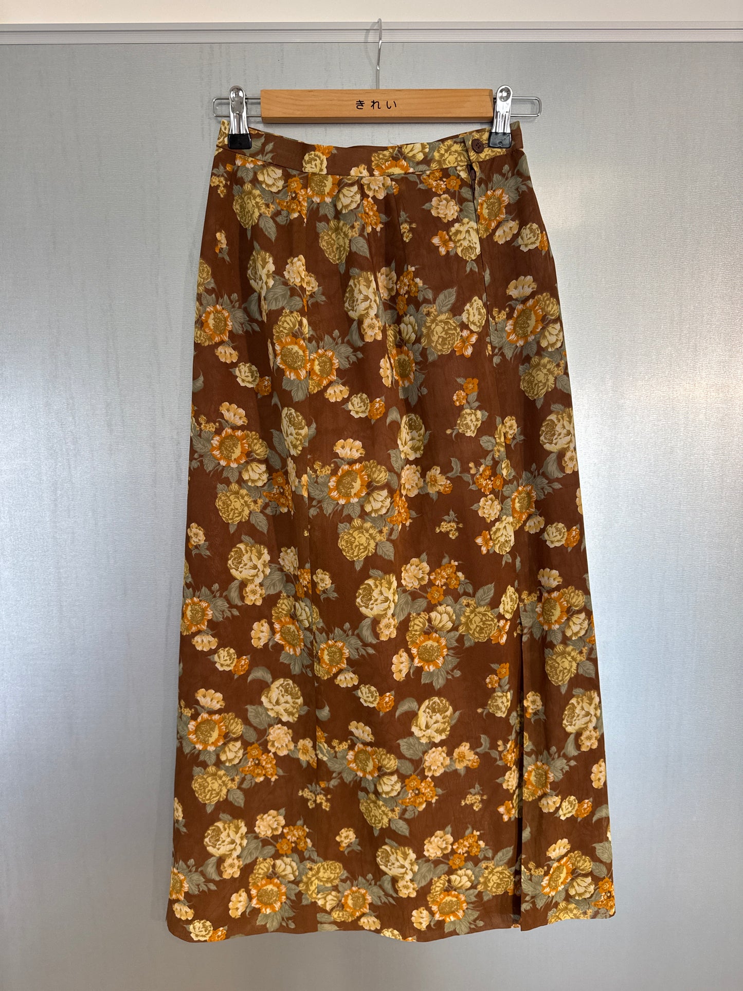 The Floral Sheer Skirt