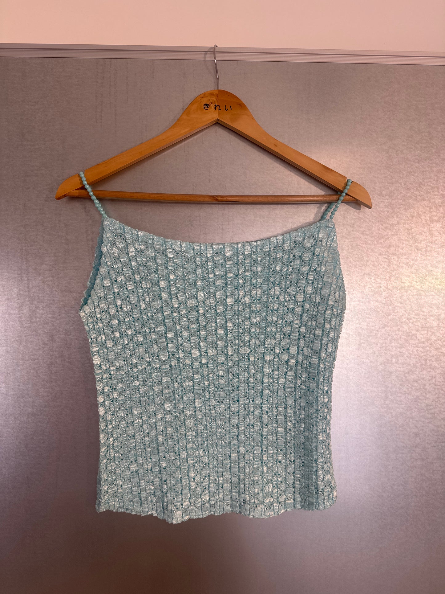 The Textured Strap Top