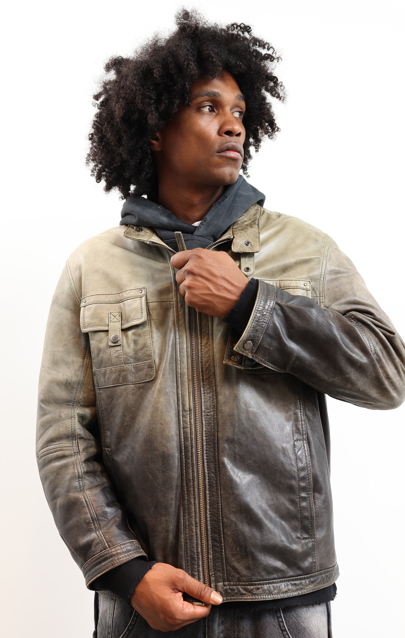 The Ravi Leather Jacket