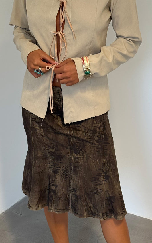 Brown Skirt