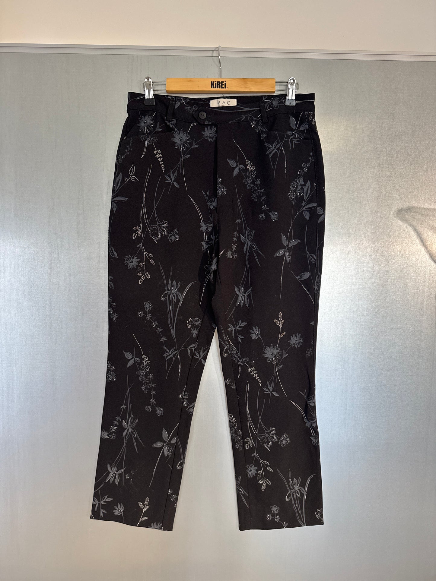 The Noir Botanical Trousers
