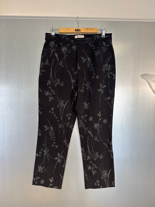 The Noir Botanical Trousers