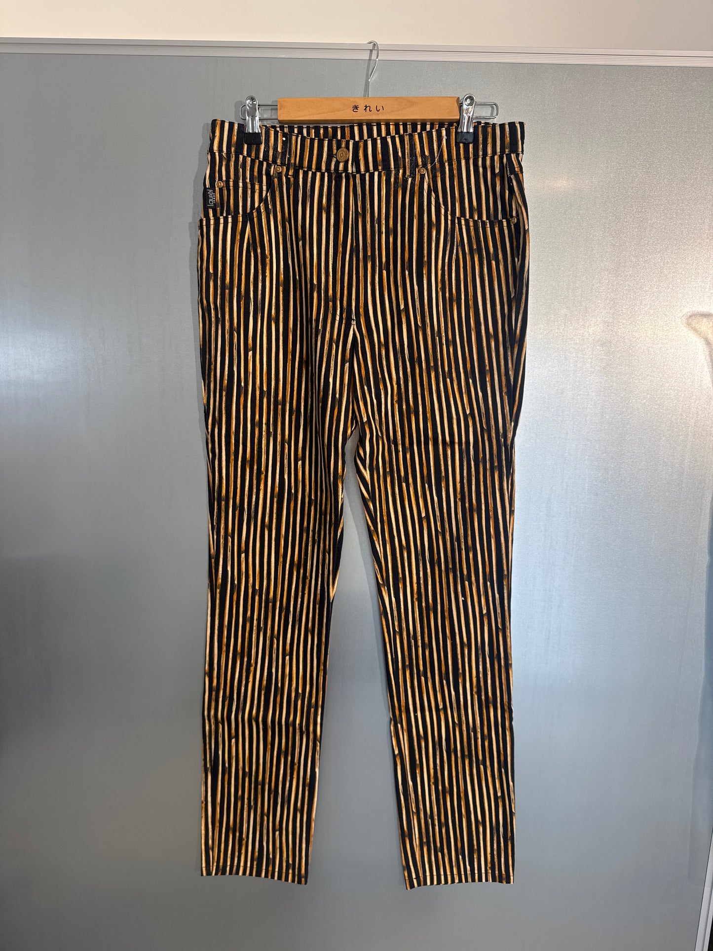 The Stripe Flow Trousers by Laurel