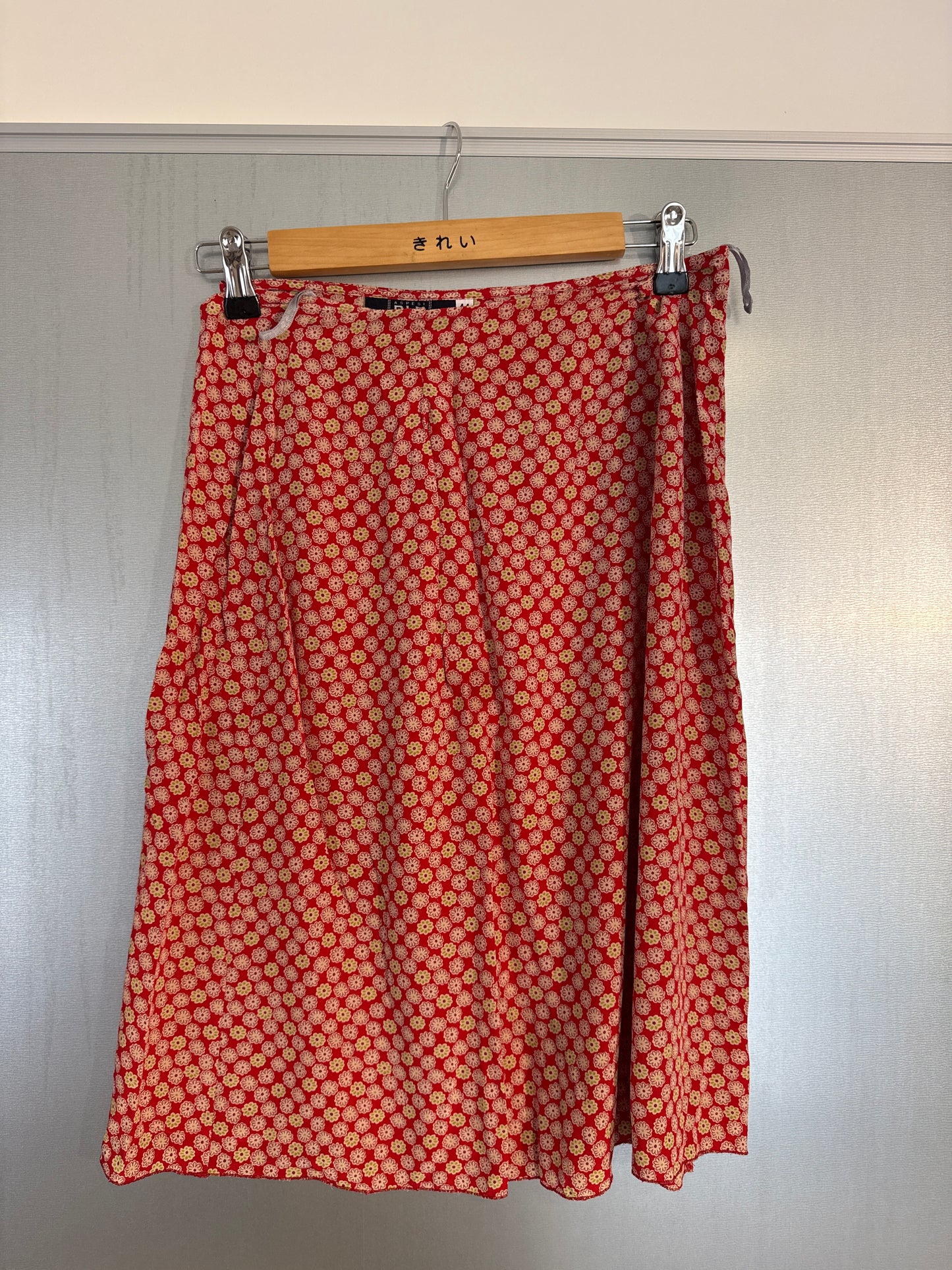 The Micro Print Skirt by Aspesi