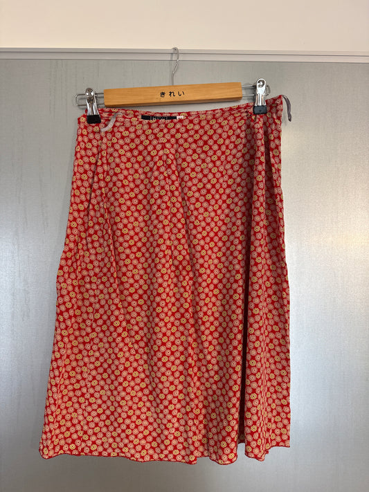 The Micro Print Skirt by Aspesi