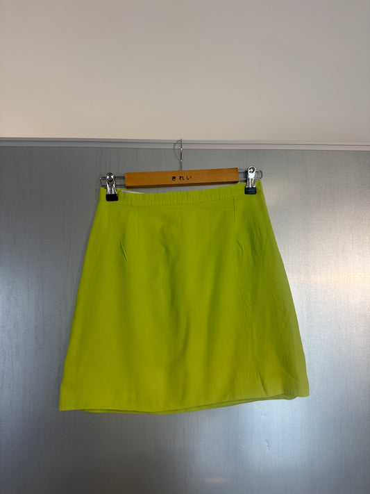 The Lime Minimal Skirt by Sportstaff