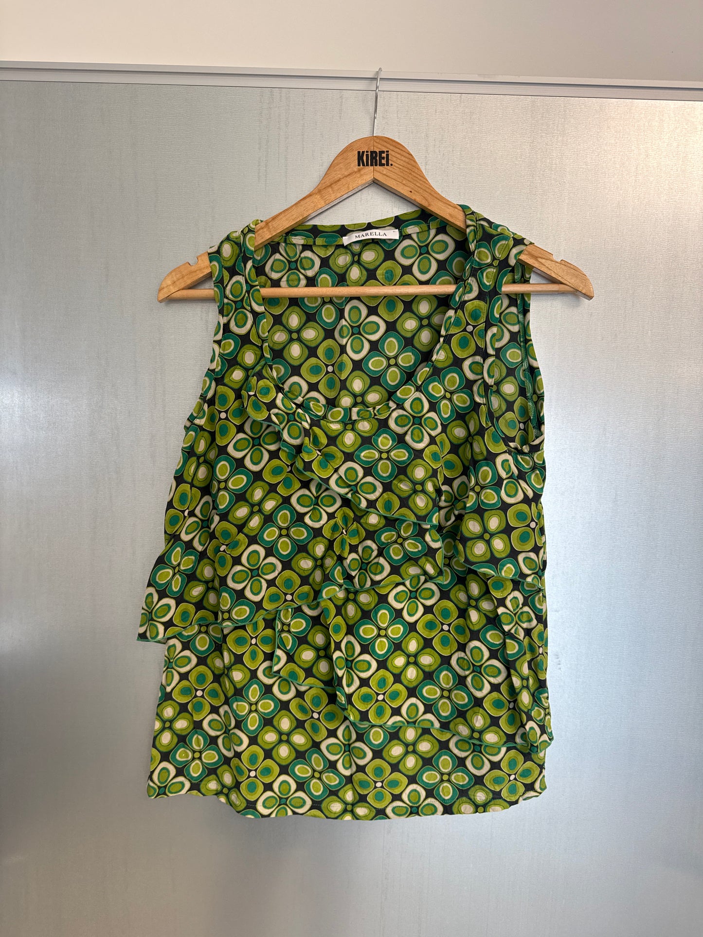 The Orbit Print Top by Marella