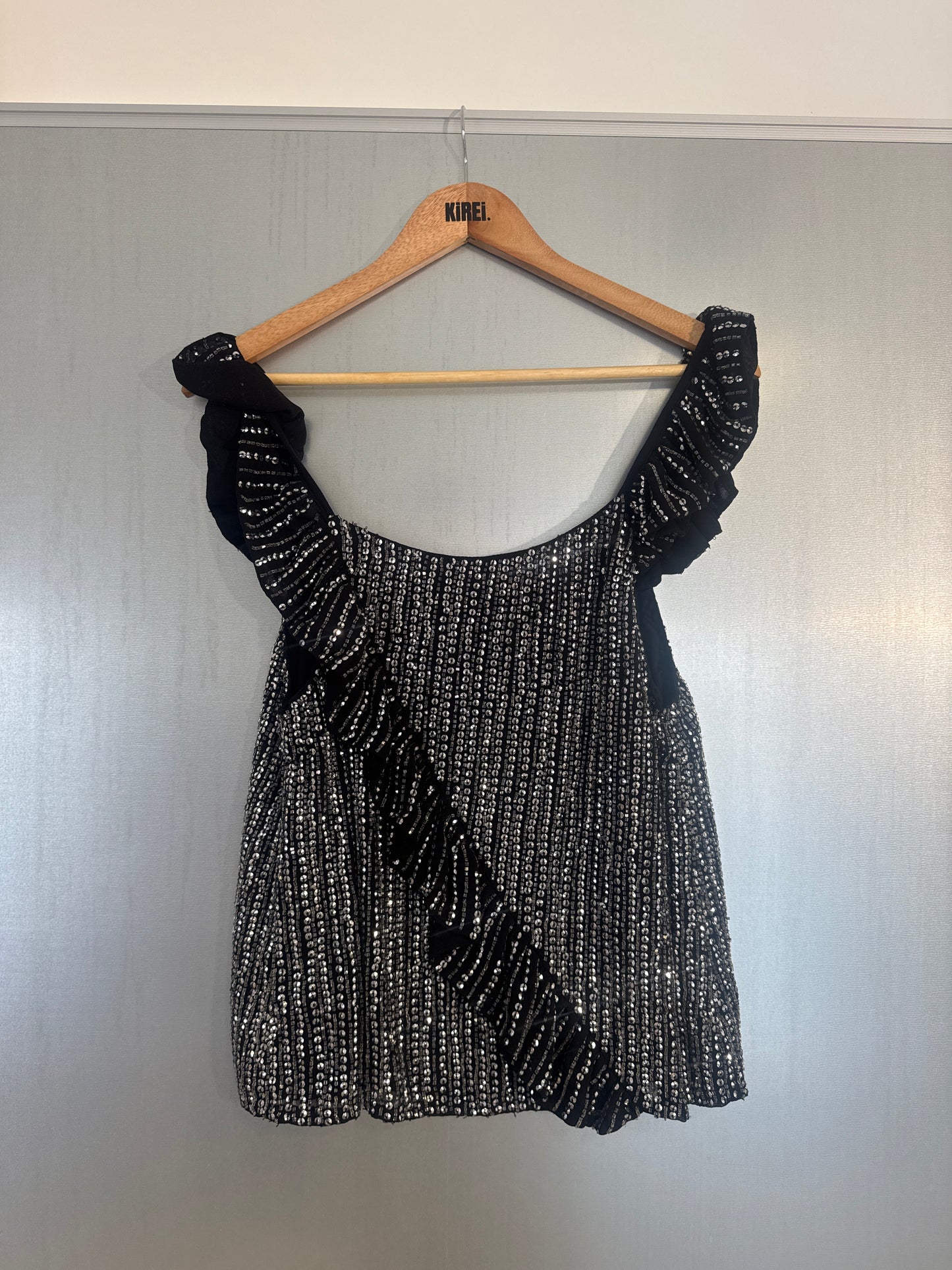 The Embellished Black Top