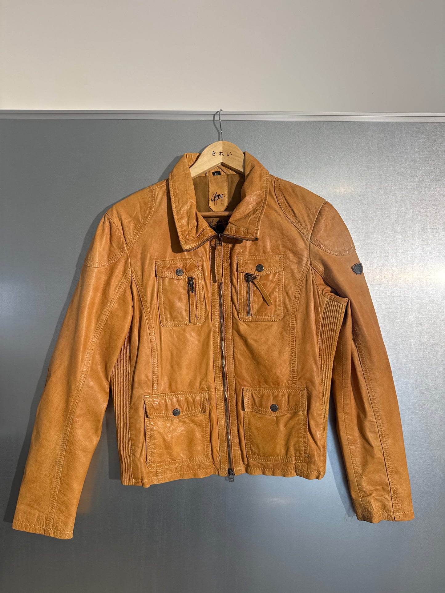 The Golden Moto Leather Jacket