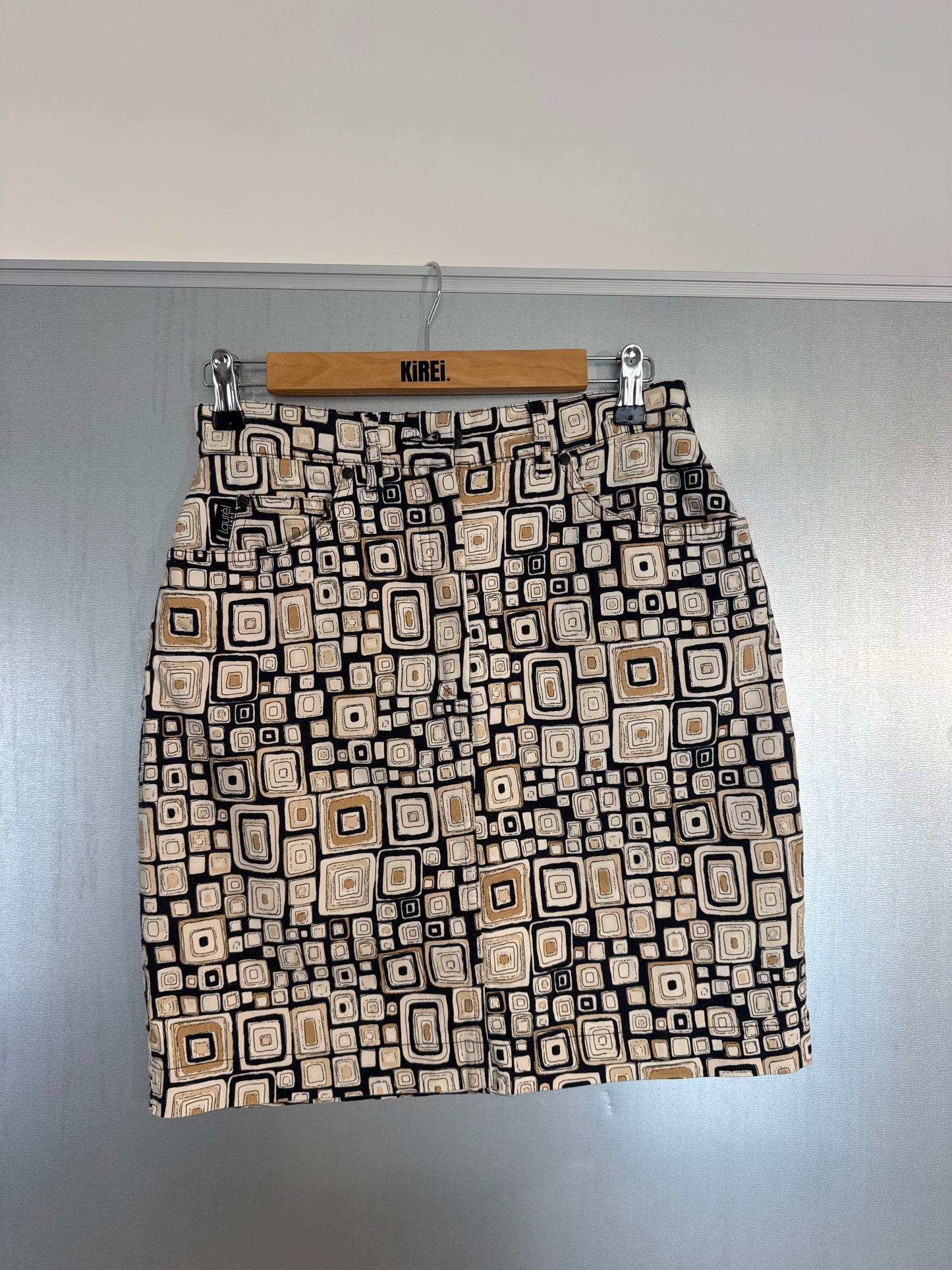 The Graphic Pleated Skirt by Laurel