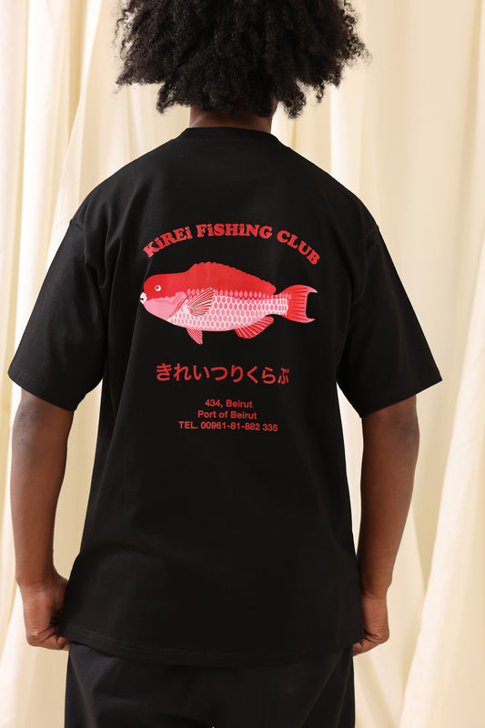 KiREi Fishing Club Crew Neck T-shirt