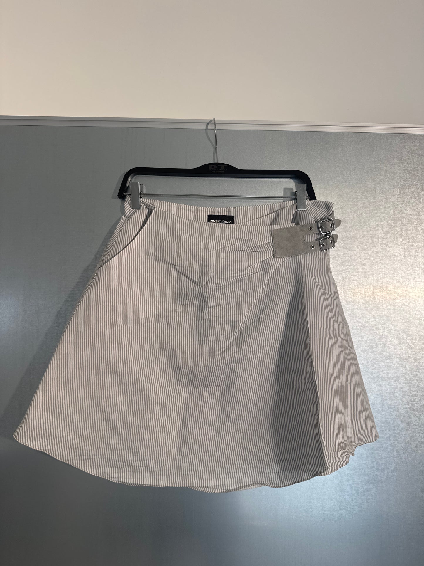 The Structured Wrap Skirt by Emporio Armani