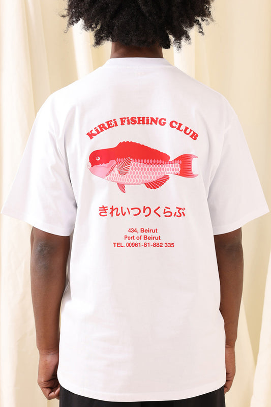 KiREi Fishing Club Crew Neck T-shirt