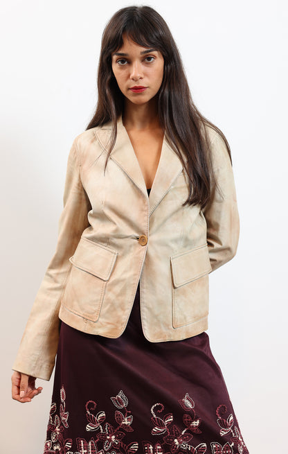 The Fadia Leather Jacket