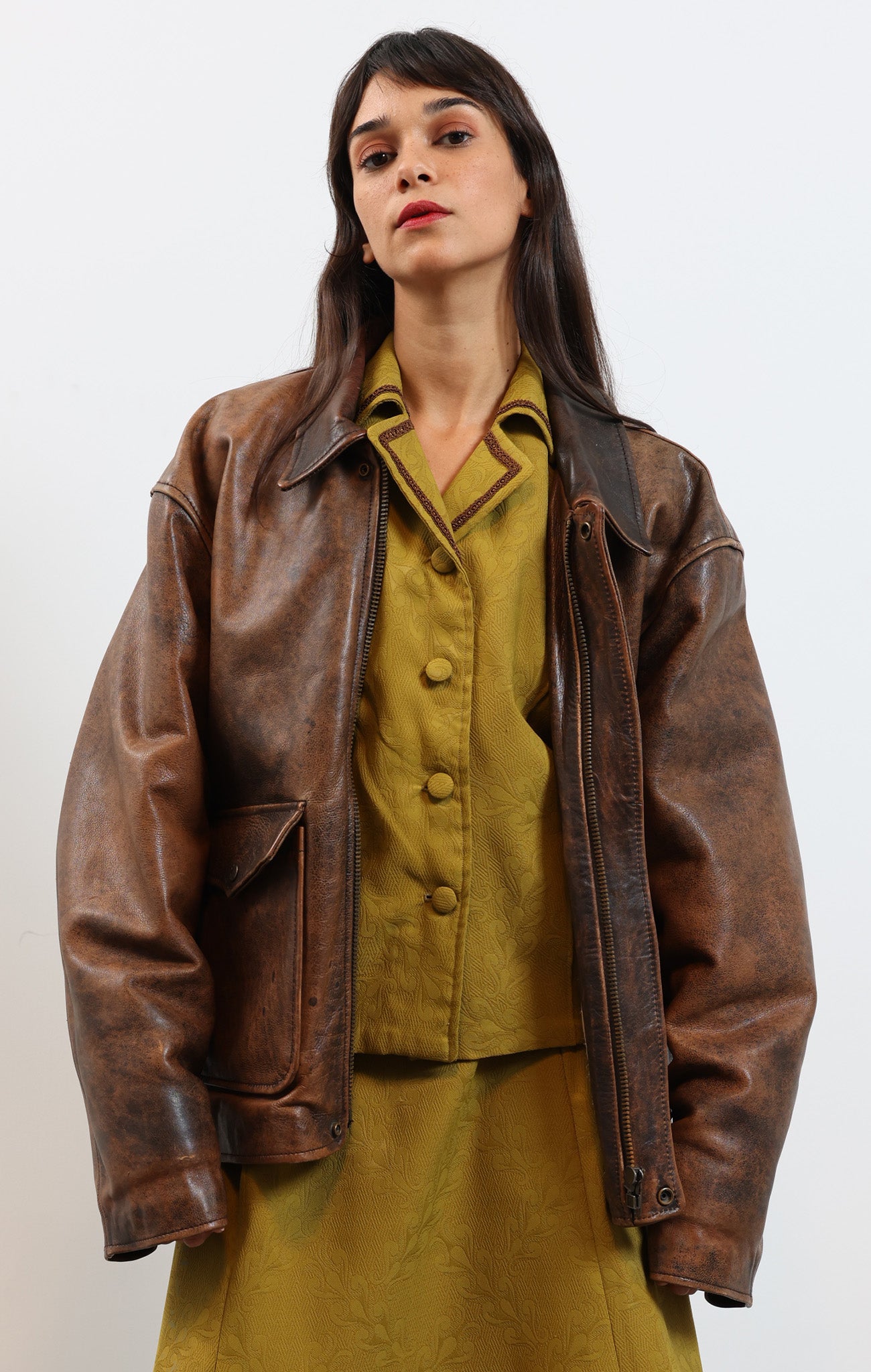 The Tara Leather Jacket by Bomb Boogie