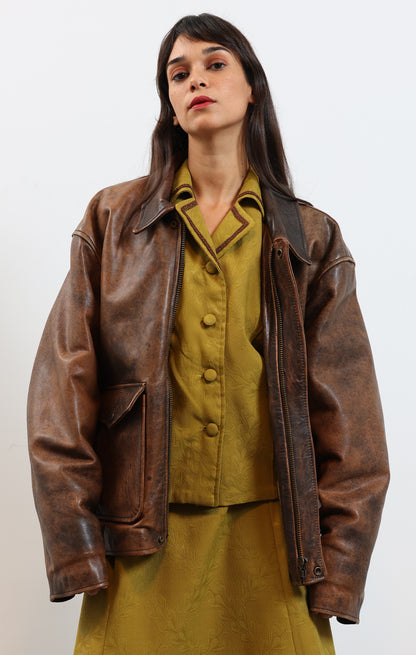 The Tara Leather Jacket by Bomb Boogie