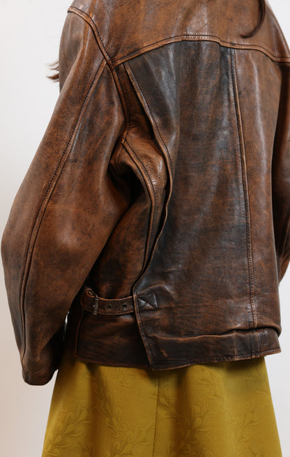 The Tara Leather Jacket by Bomb Boogie