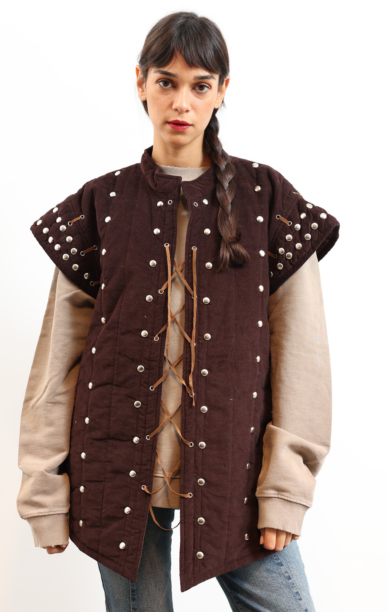 The Ingrid Eyelet Vest