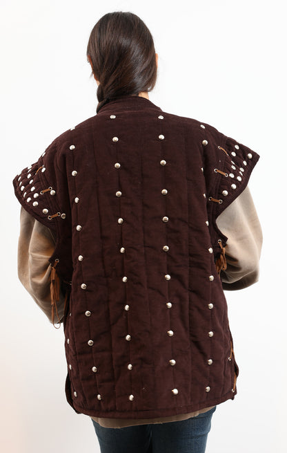 The Ingrid Eyelet Vest