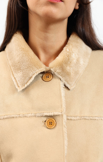 The Malika Shearling Jacket