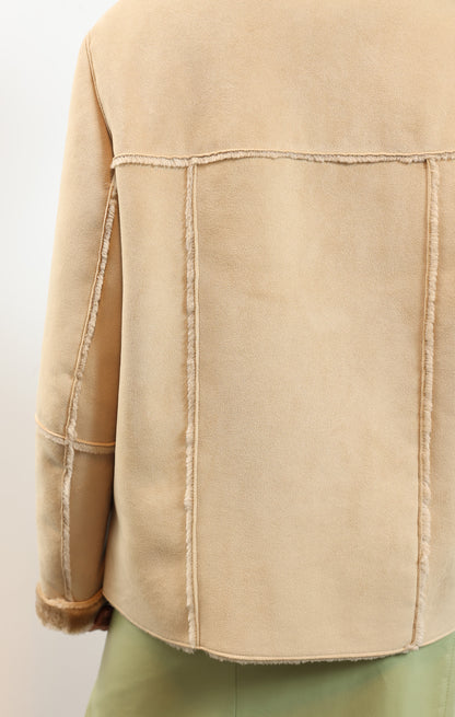 The Malika Shearling Jacket