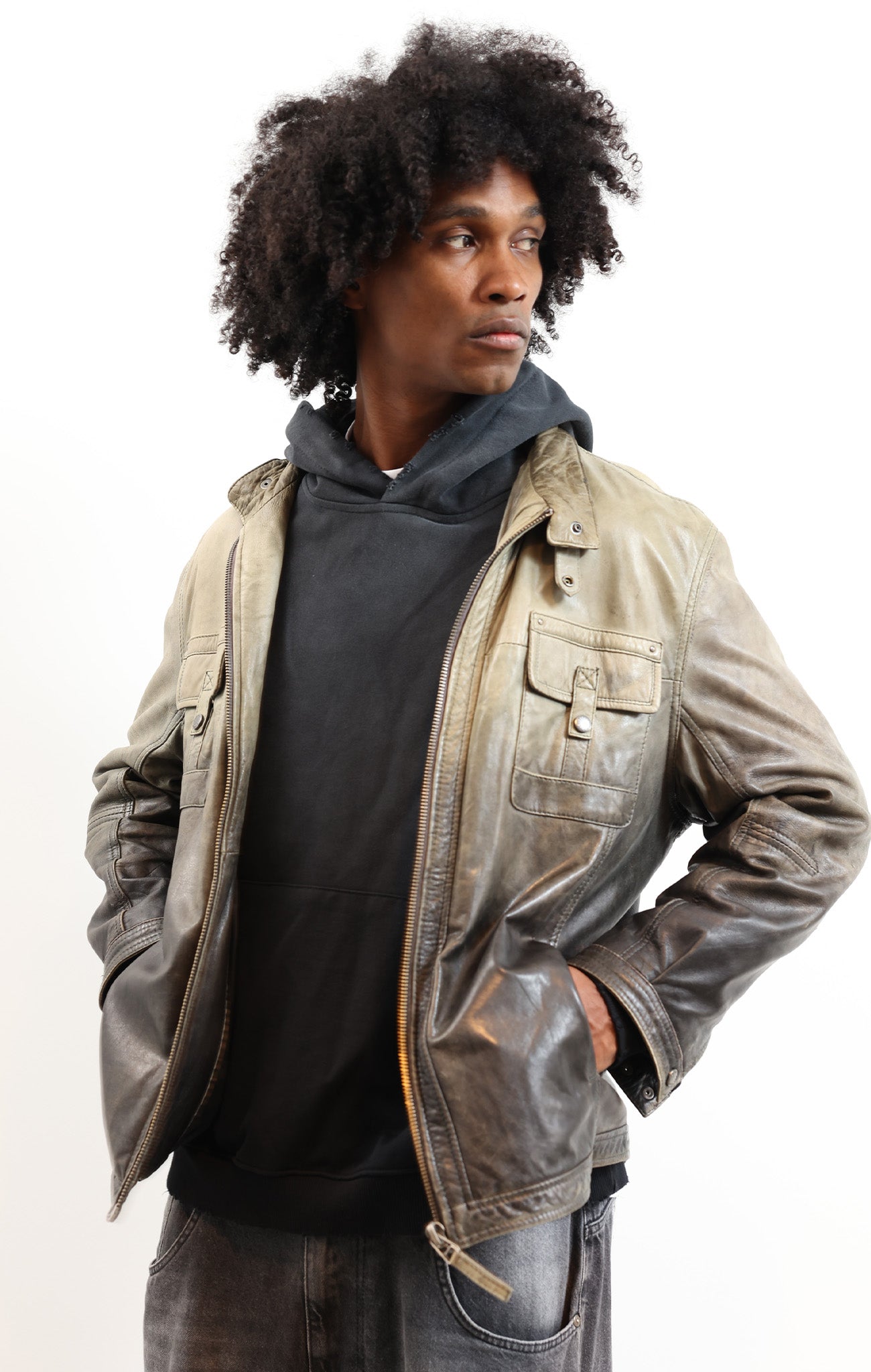 The Ravi Leather Jacket