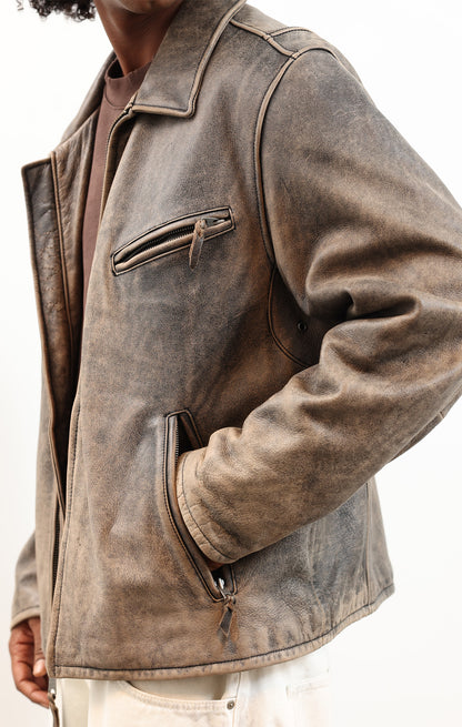 The Kyle Leather Jacket by Levi's