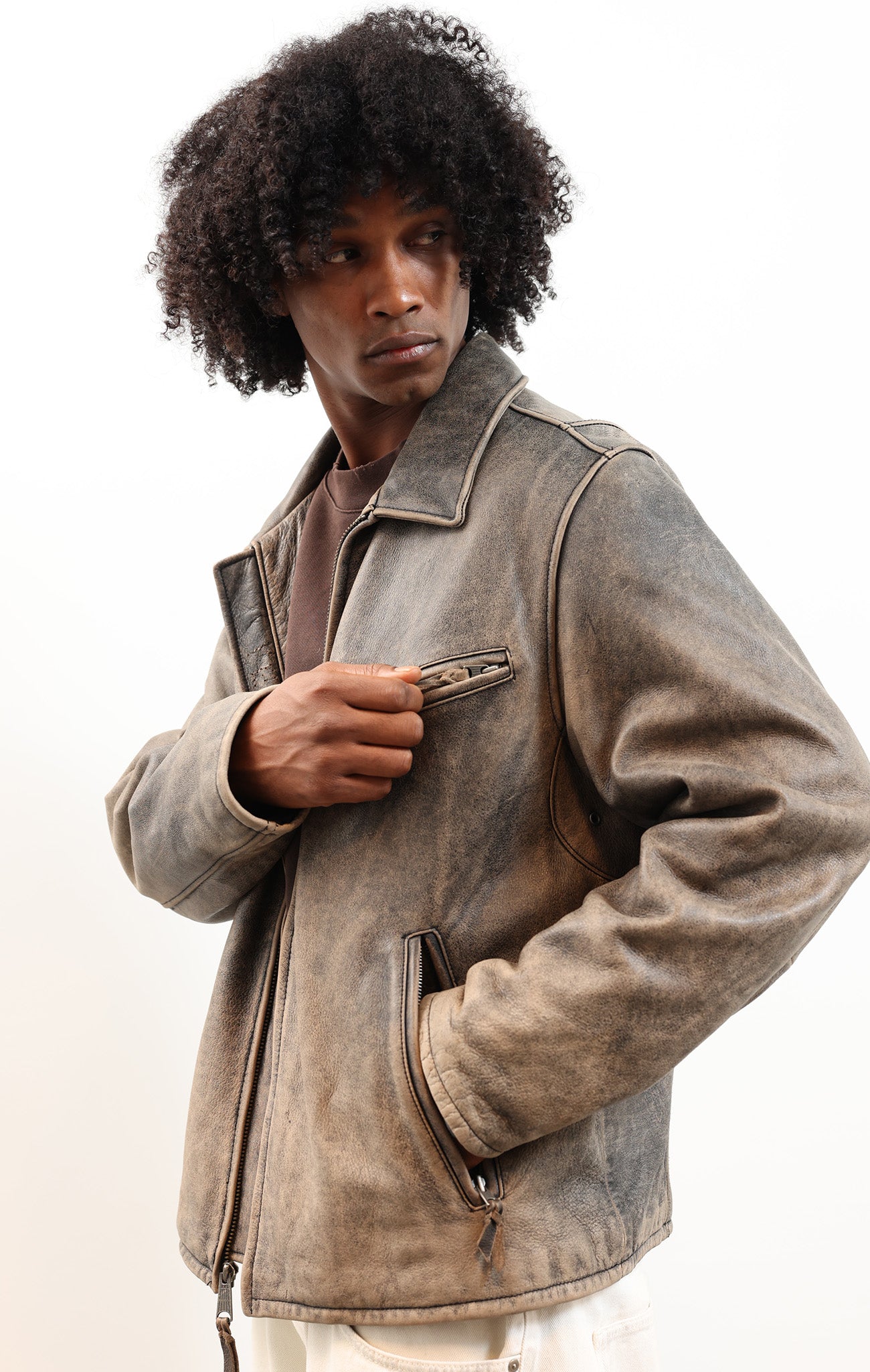 The Kyle Leather Jacket by Levi's