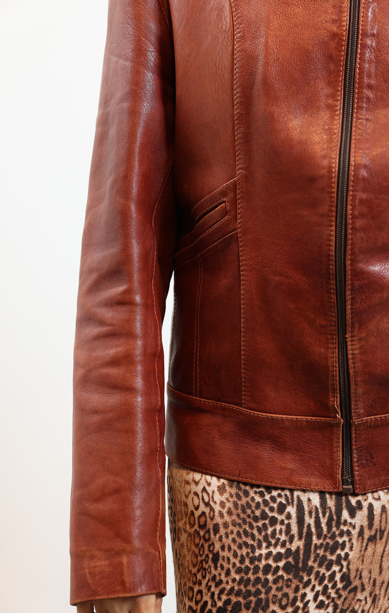 The Lulwa Leather Jacket