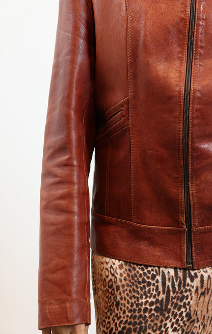 The Lulwa Leather Jacket