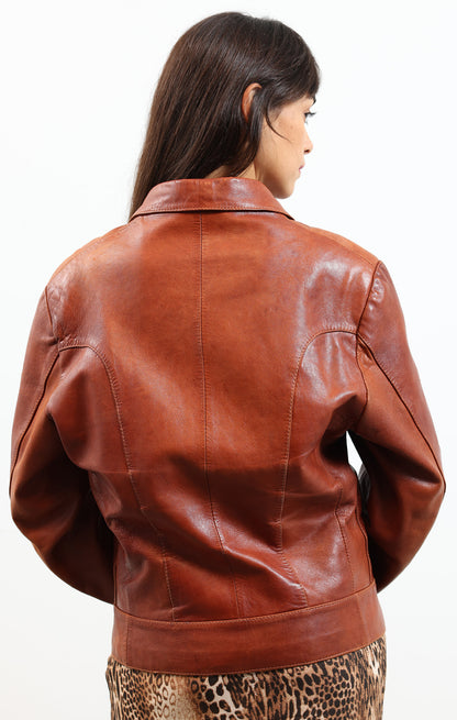 The Lulwa Leather Jacket