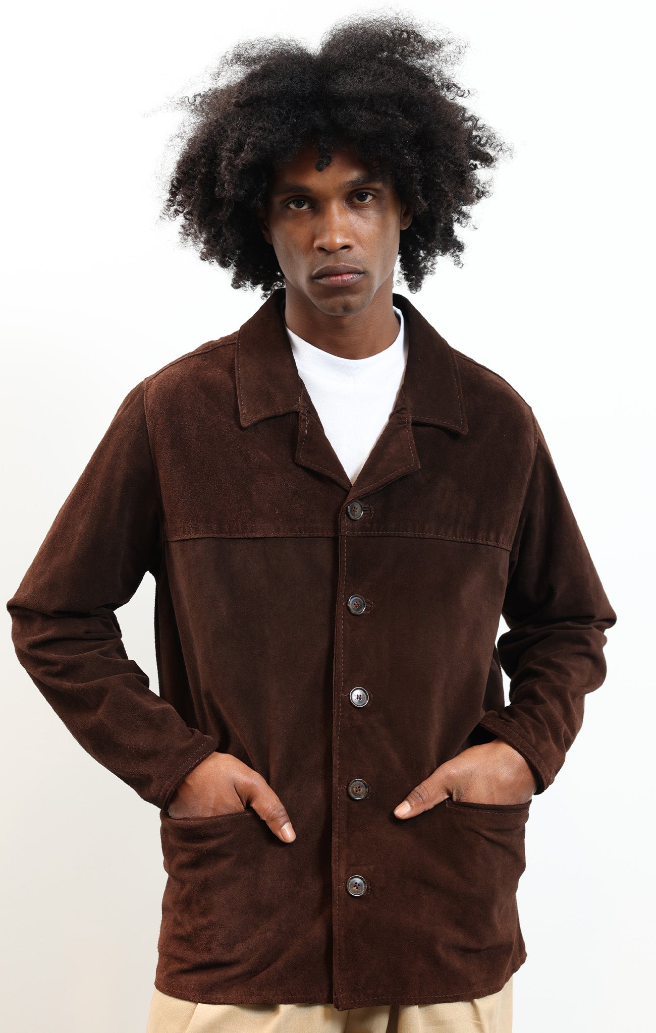 The Noam Suede Jacket