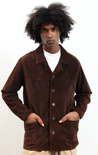 The Noam Suede Jacket